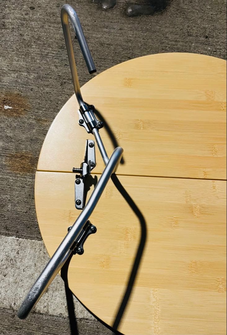 ワンアクションちゃぶ台 竹 S