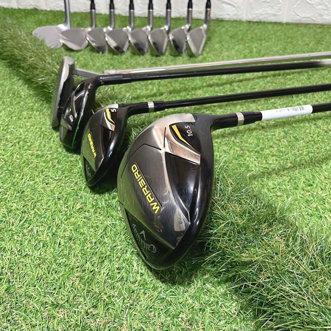 美品 Callaway WARBIRD メンズゴルフクラブ豪華12本セット