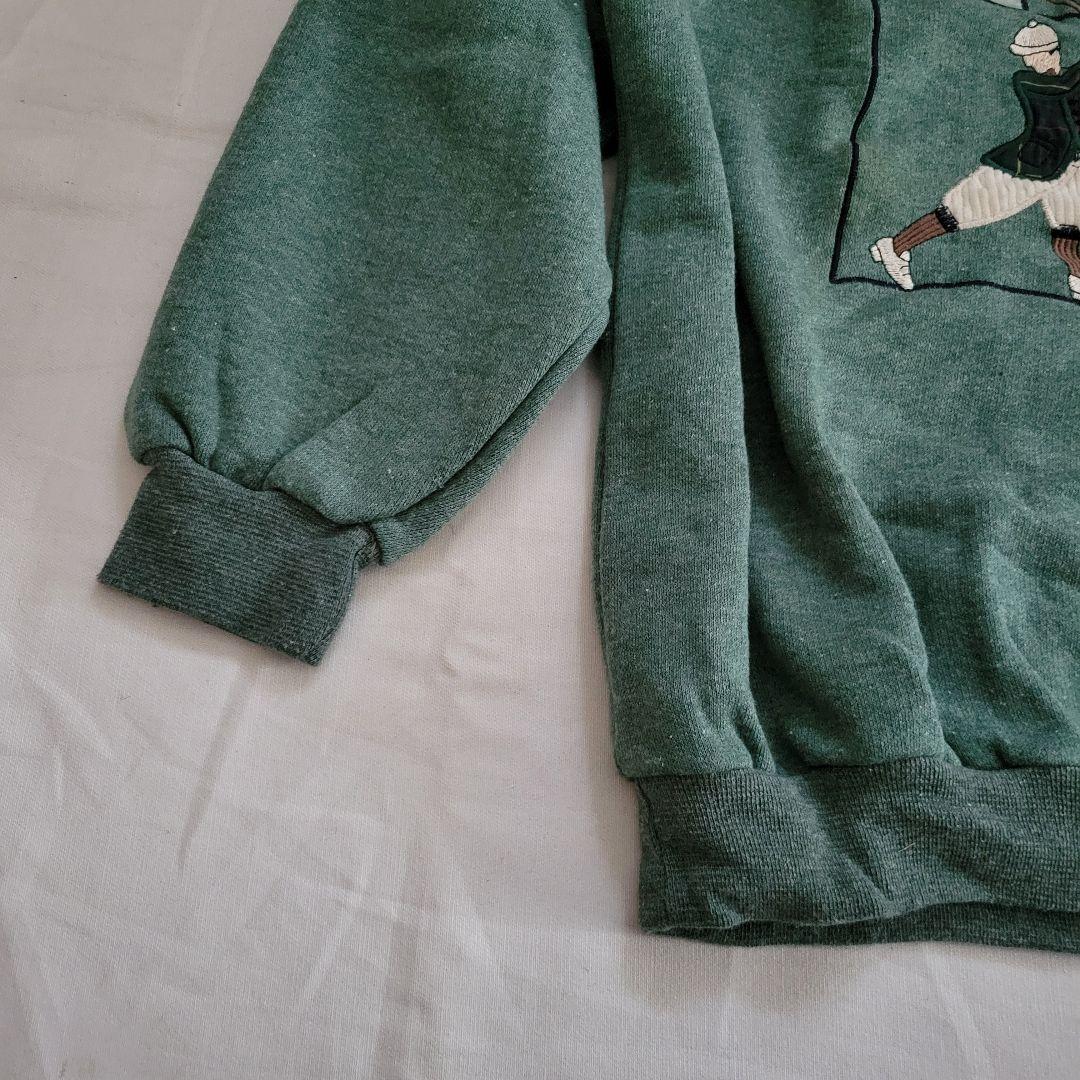 VALENTINO ゴルフ　刺繍　トレーナー　ヨーロッパ古着