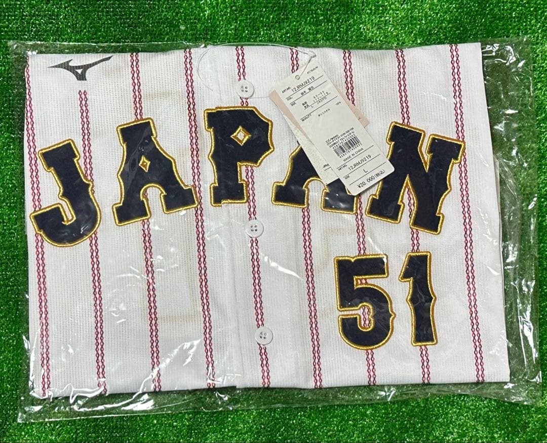 侍ジャパン 鈴木誠也 WBC 2026レプリカユニフォーム ホーム Lサイズ