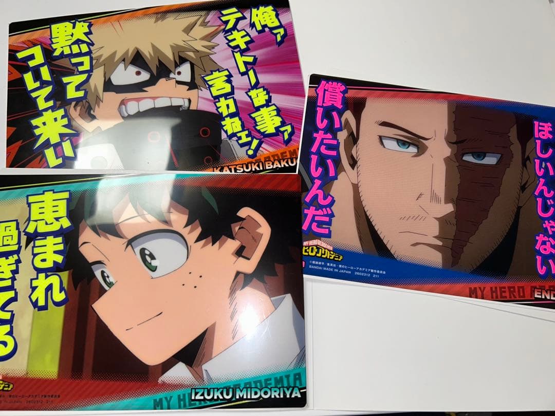僕のヒーローアカデミア キャラクターグッズセット