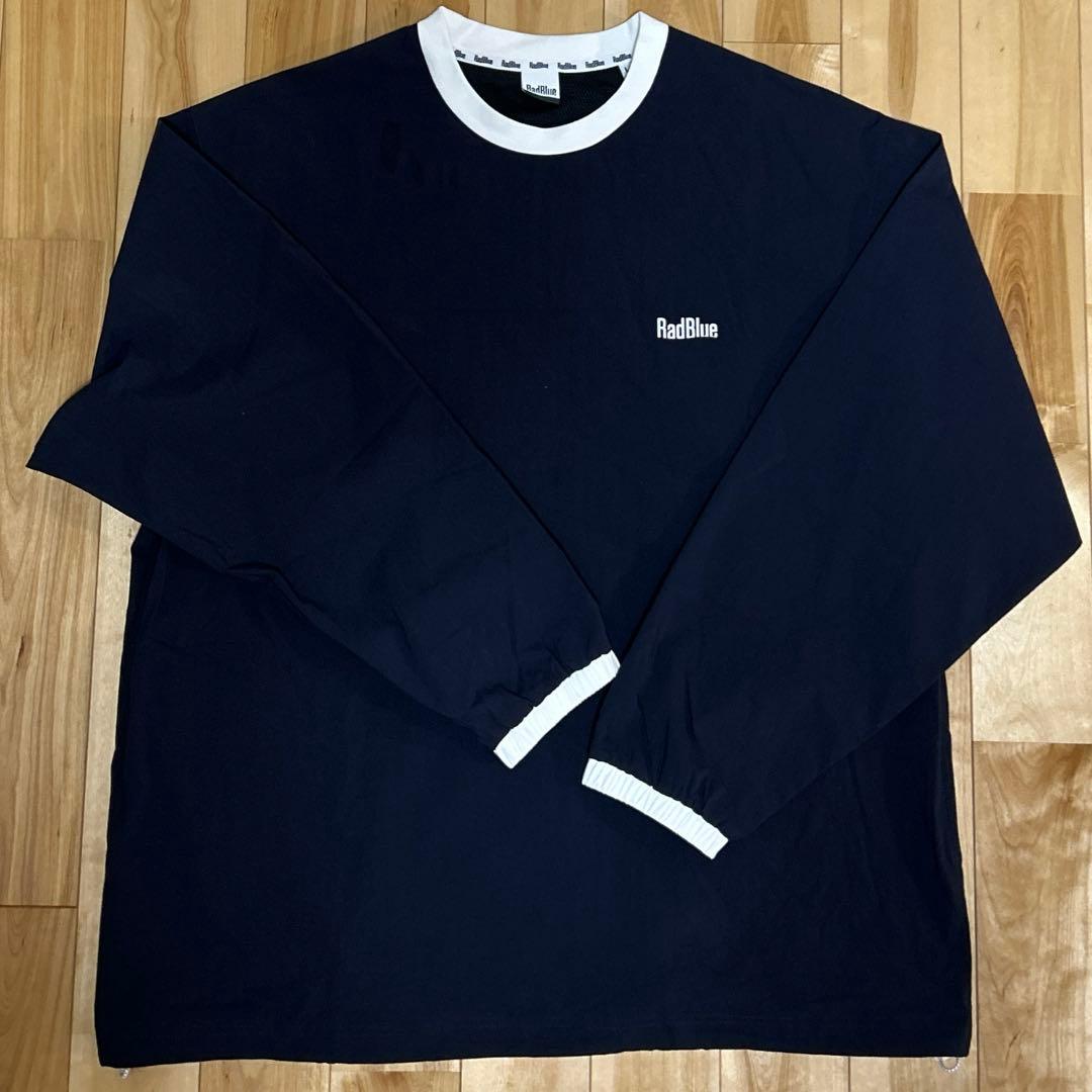 RadBlue テックコットンナイロンプルオーバー