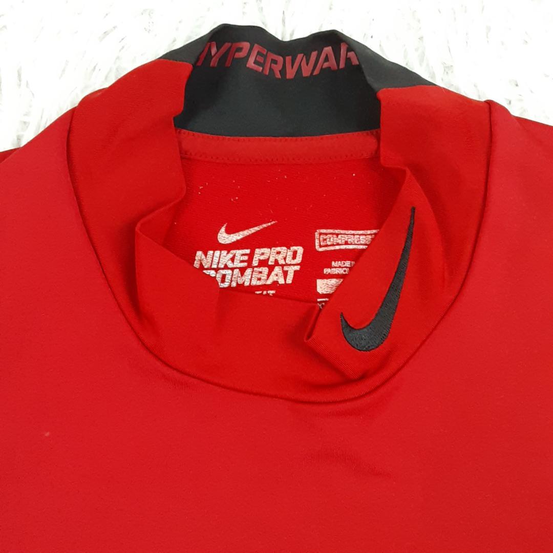 美品◎NIKE ナイキ コンプレッションシャツ3点セット 赤黒 大きいサイズ