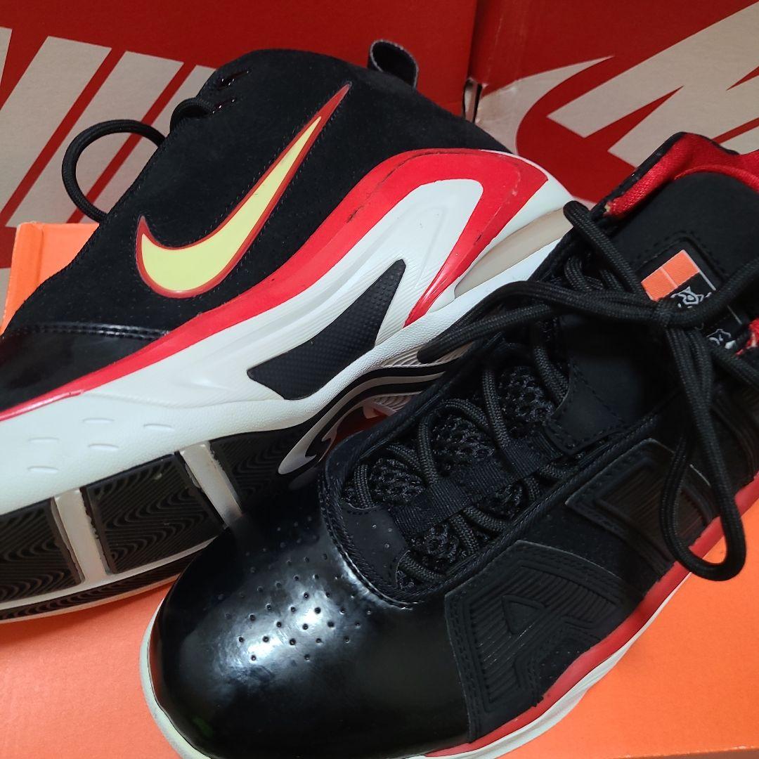【激レア】Nike Air ブラック/レッド シューズ　ナイキバッシュ