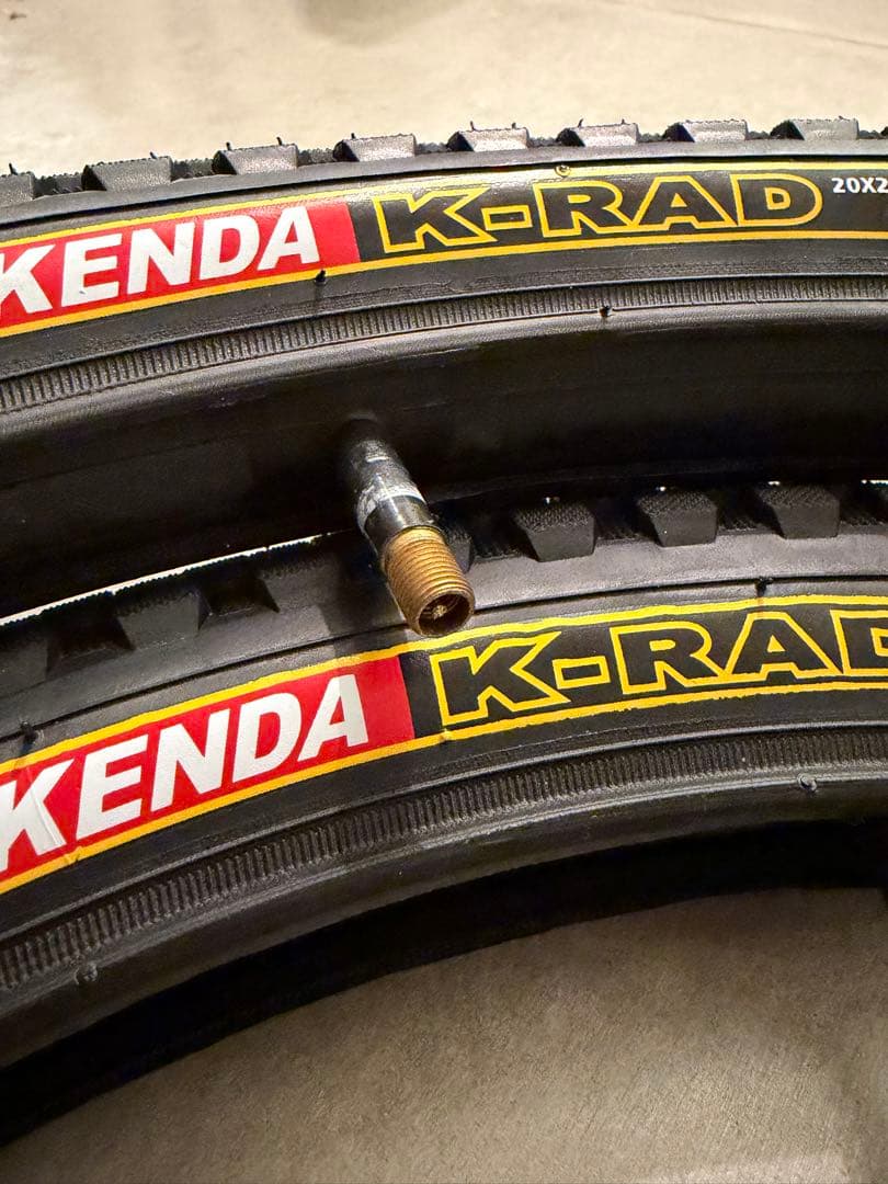 KENDA K RAD 自転車　タイヤ　チューブ　セット　20×2.35
