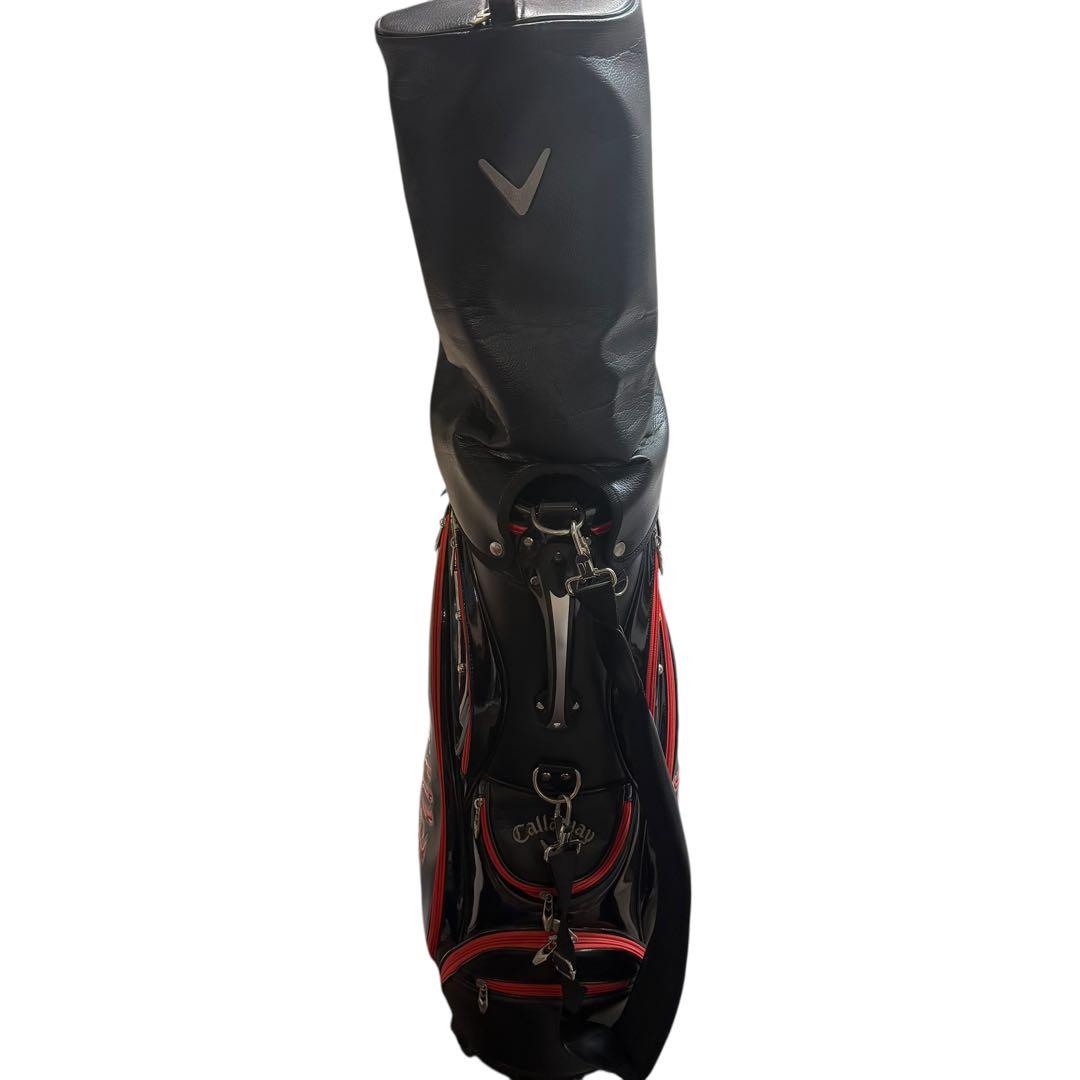 Callaway キャディバッグ ブラック/レッド 送料無料