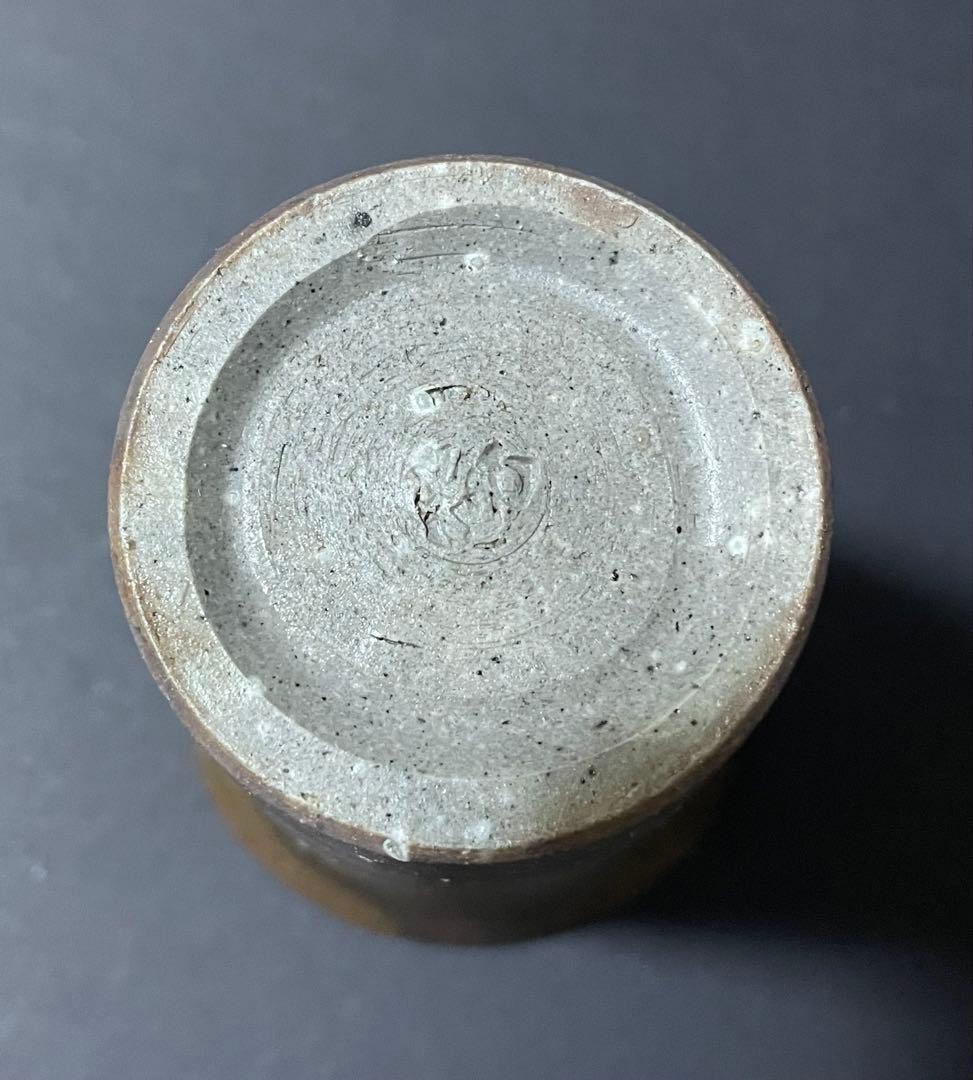 美品　備前焼　鈴木常喜 作　酒器セット　ぐい呑・徳利・湯呑み・お猪口　銘あり