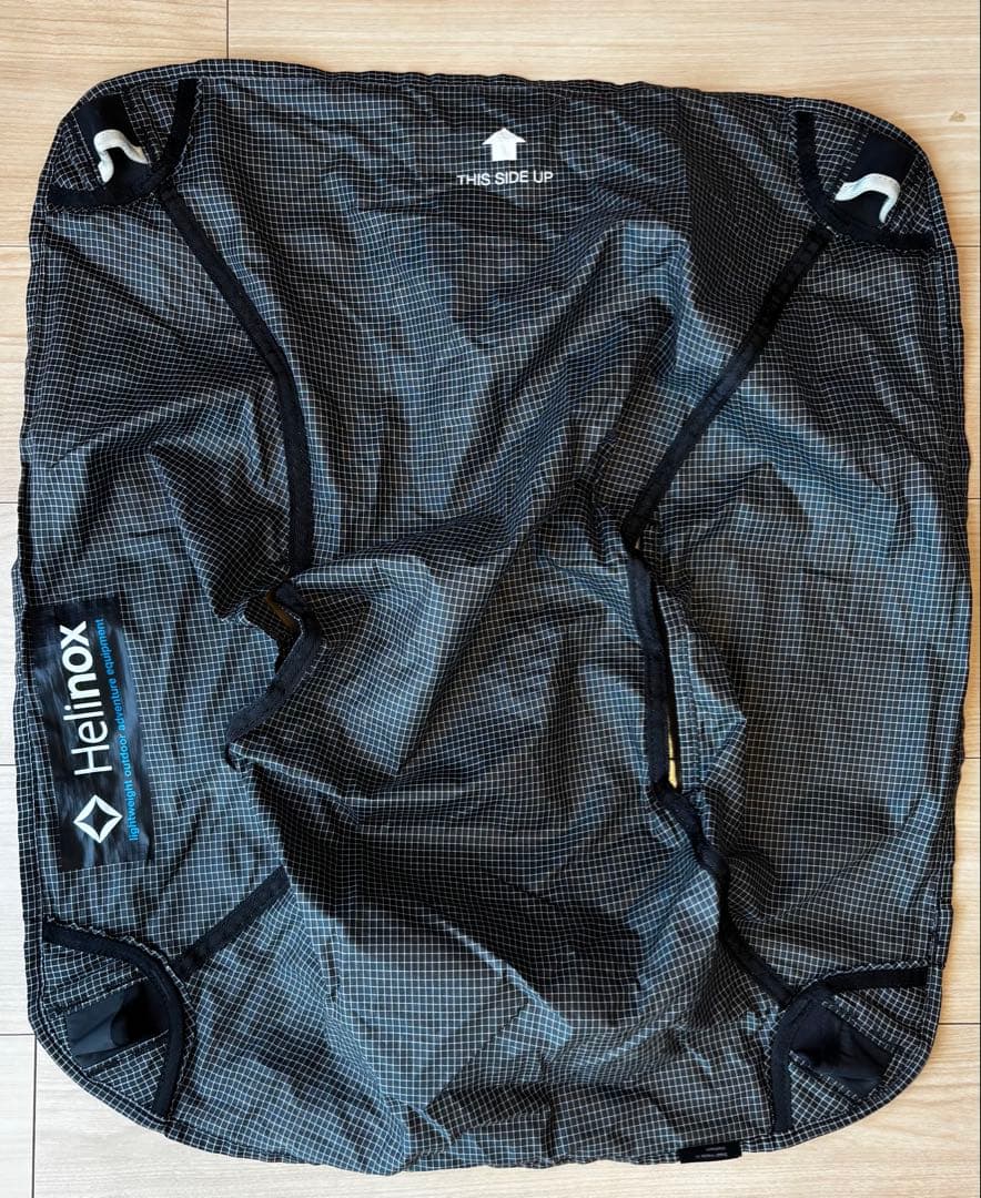 【美品】Helinox ヘリノックス チェアゼロ ブラック 軽量 UL