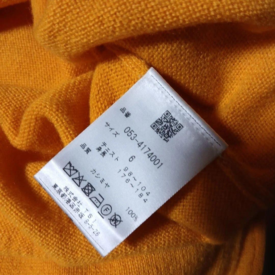 パーリーゲイツ　カシミアタートルネックセーター　サイズ6　新品です。