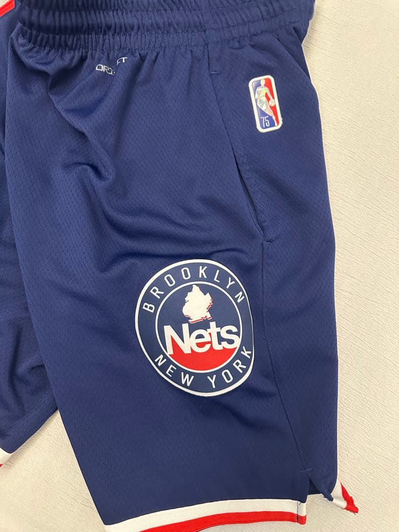 Brooklyn Nets NBA75周年 ゲームパンツ