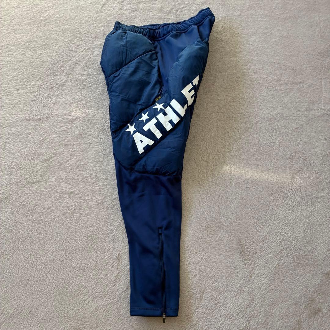 ATHLETA アスレタ 中綿ウォームパンツ ネイビー L ピステ フットサル