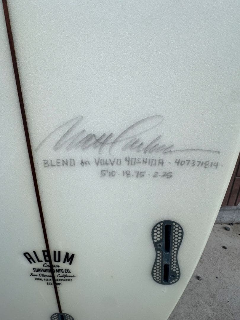 ALBUM BLEND ショートボード 5'10\"