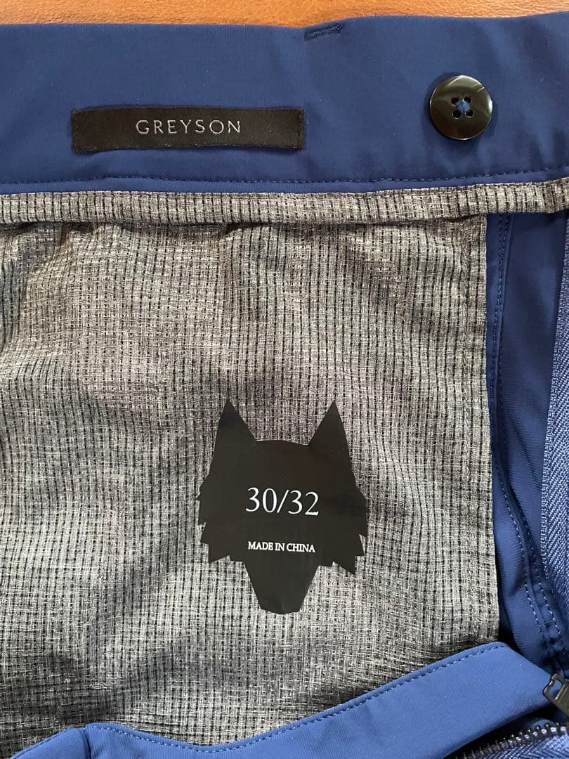 GREYSON グレイソン　未使用 ネイビー スリムフィットパンツ 30/32