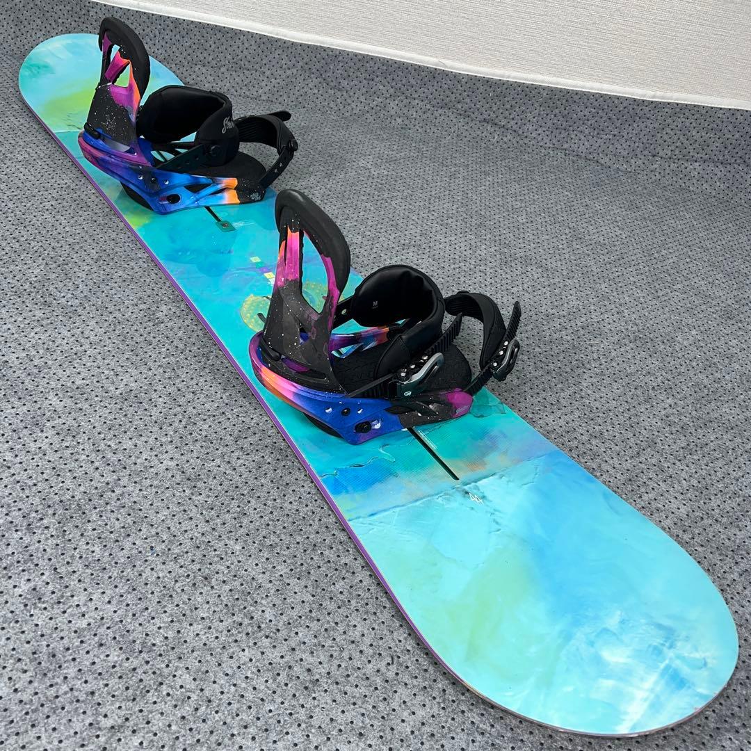 ５回使用 144cm BURTON FEATHER×BURTON SCRIBE