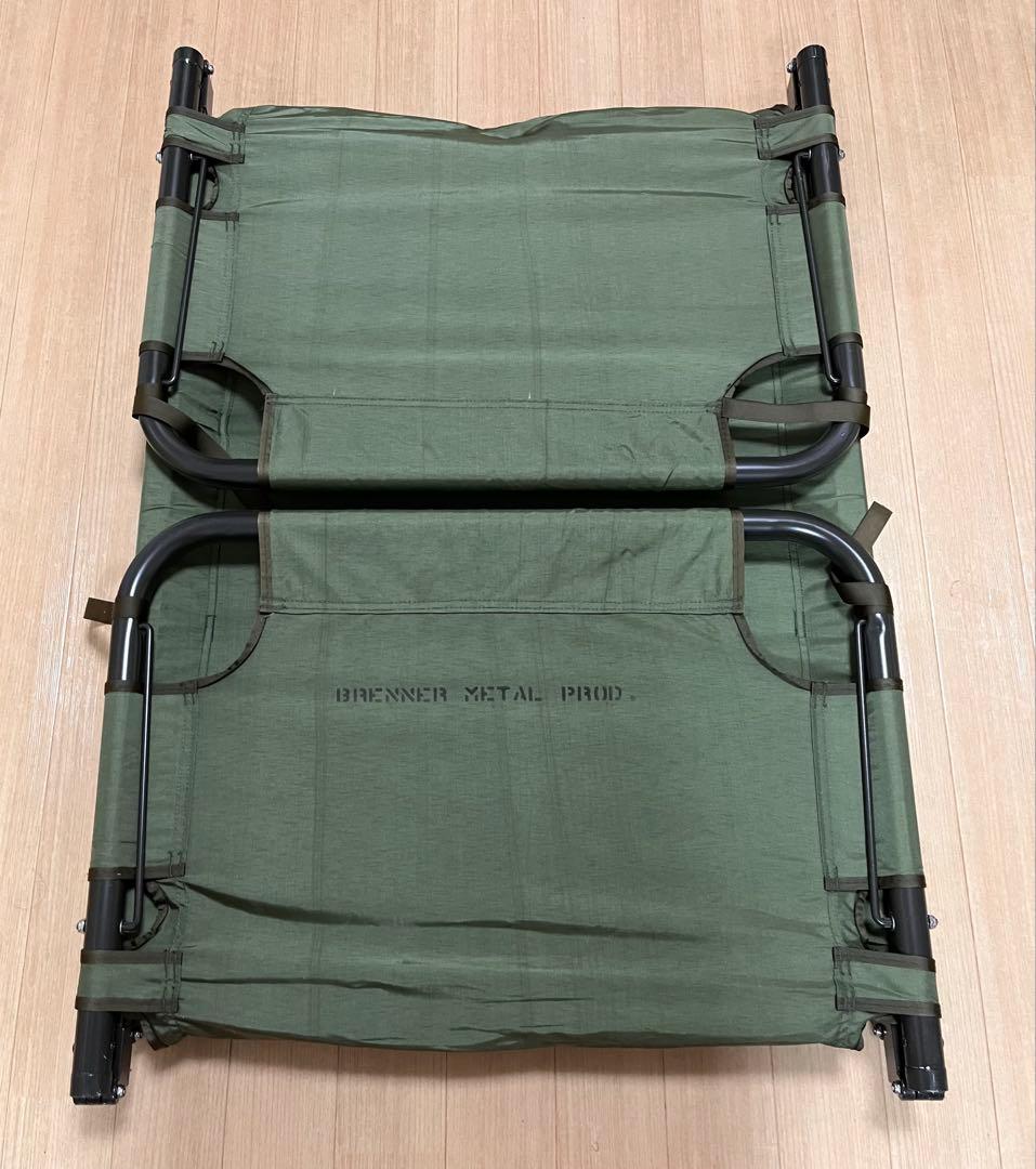 希少【米軍実物・新品】メディカルコット BRENNERL社製ステンシル入
