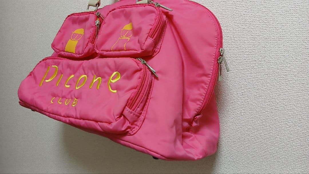Picone CLUB ピンク ゴルフバッグ&保冷カートバッグSet