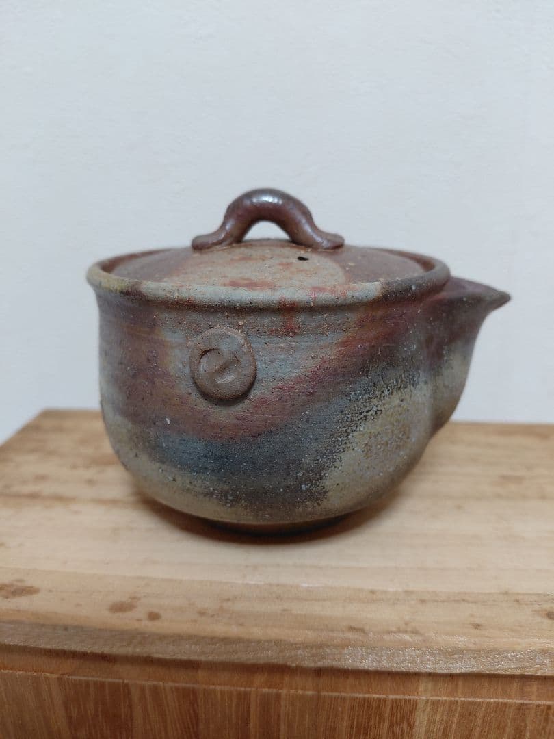 備前焼 泰山窯 茶器セット 宝瓶 湯冷 煎茶碗5客 煎茶道具