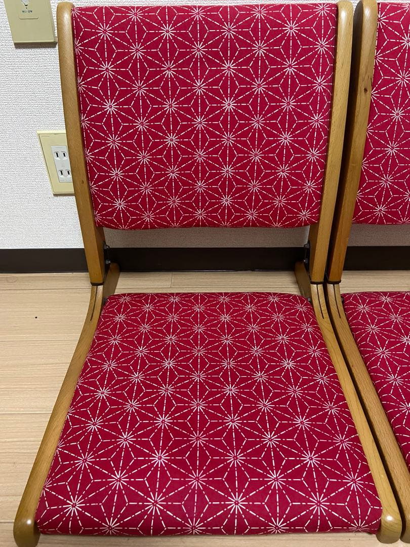 3点セット　光製作所 座椅子 3点 おまとめ 赤　緑