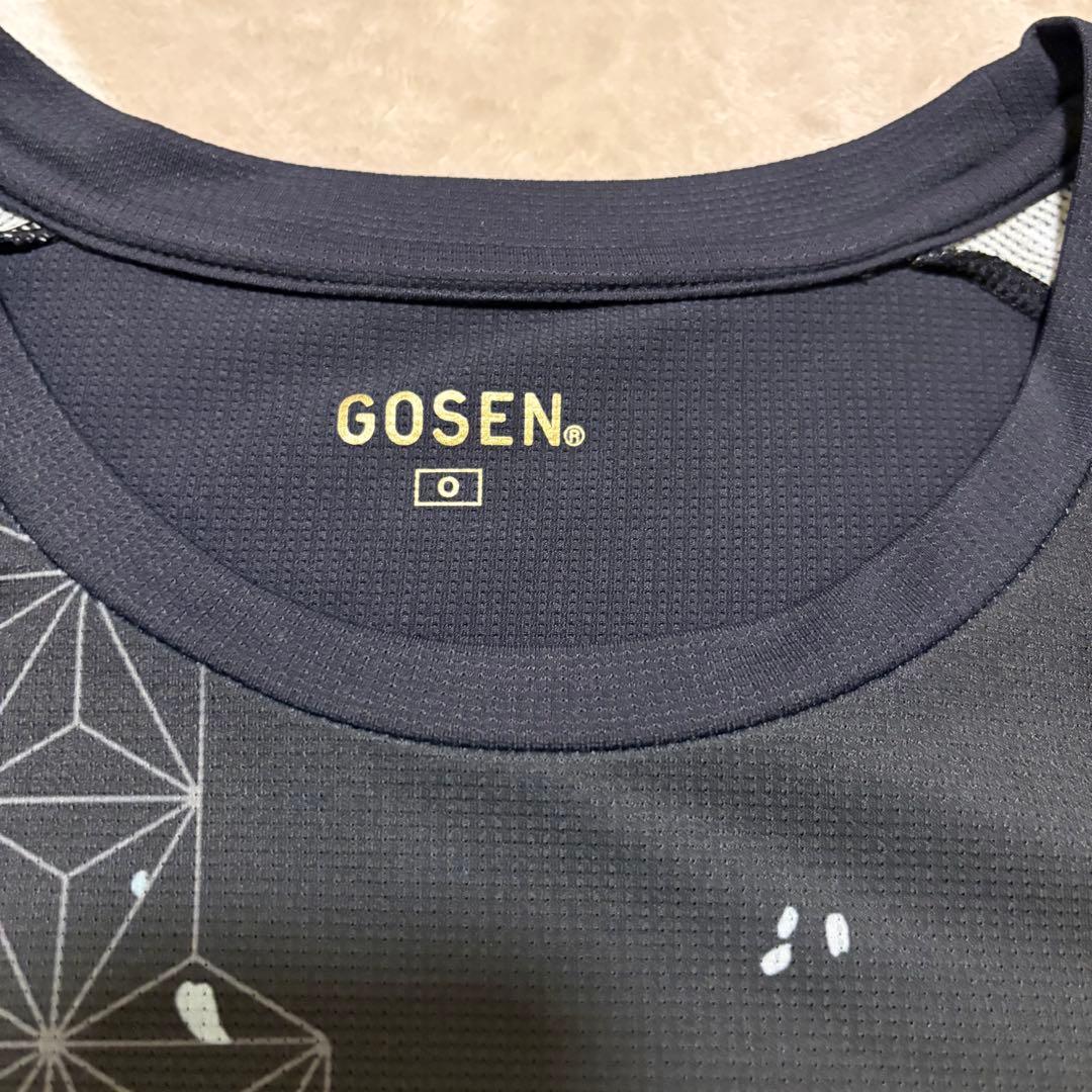 GOSEN ゲームシャツ　ソフトテニス　Oサイズ　美品　ゴーセン　ヨネックス