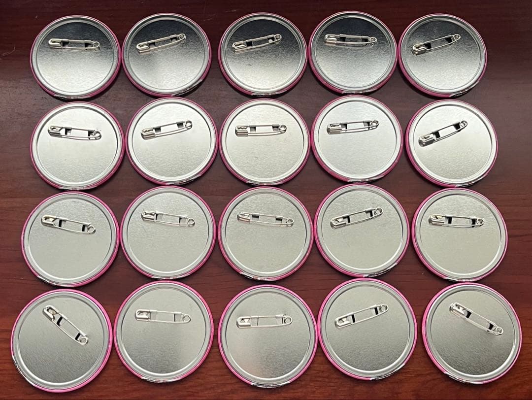カラフルピーチ　からぴち　のあ　新ビジュ　缶バッジ　(15)