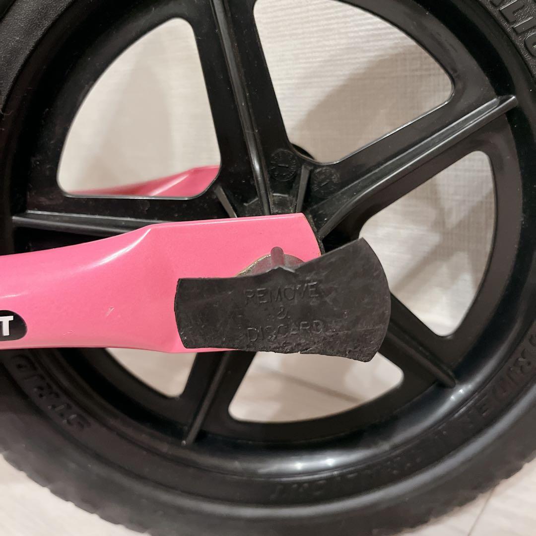 お得 セット売り ストライダー ST-4 ピンク 純正スタンド プロテクター付