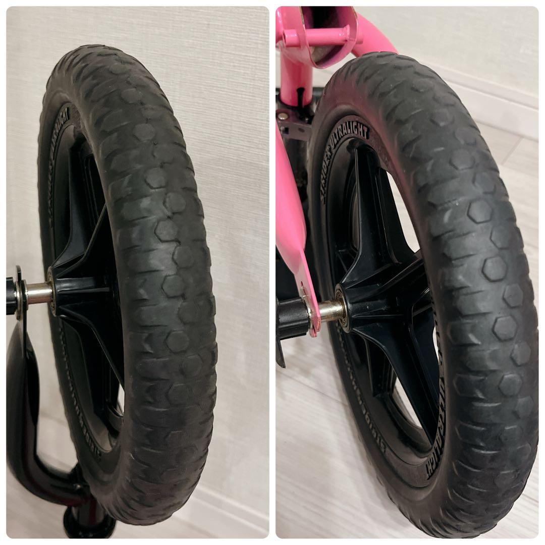 お得 セット売り ストライダー ST-4 ピンク 純正スタンド プロテクター付