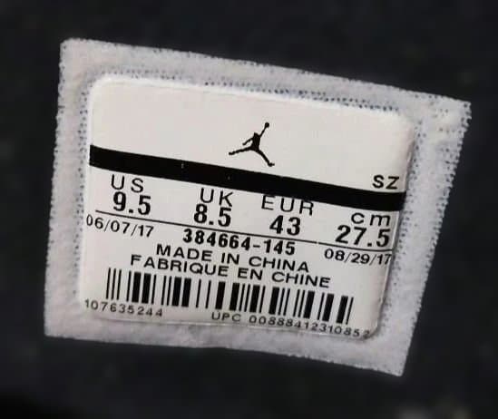 NIKE 　AIRJORDAN6　ゲータレード　27.5cm