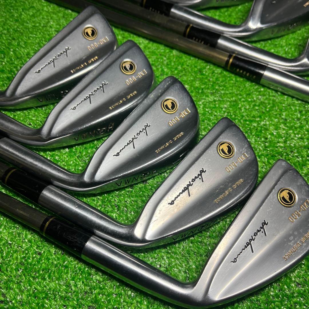 D7 HONMA ホンマ EXD-500 アイアン マッスルバック 10本 右利
