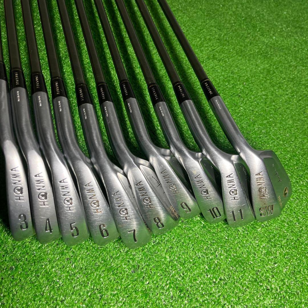 D7 HONMA ホンマ EXD-500 アイアン マッスルバック 10本 右利