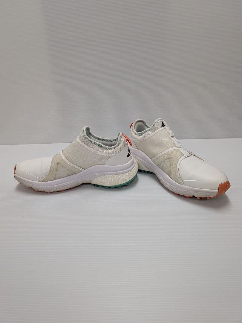 adidas ゴルフシューズ ホワイト 25cm トラクションソール