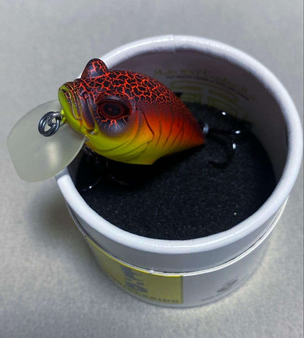 ［希少、廃盤、初期パケ］メガバス グリフォンゼロ セット、カスタムカラー赤虎