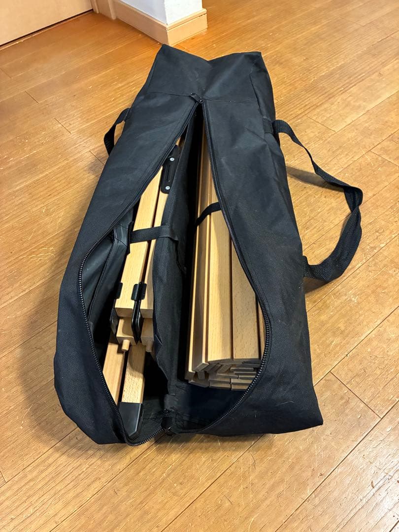 Yさん専用【良品】FIELDOOR ウッドロールトップテーブル 120cm
