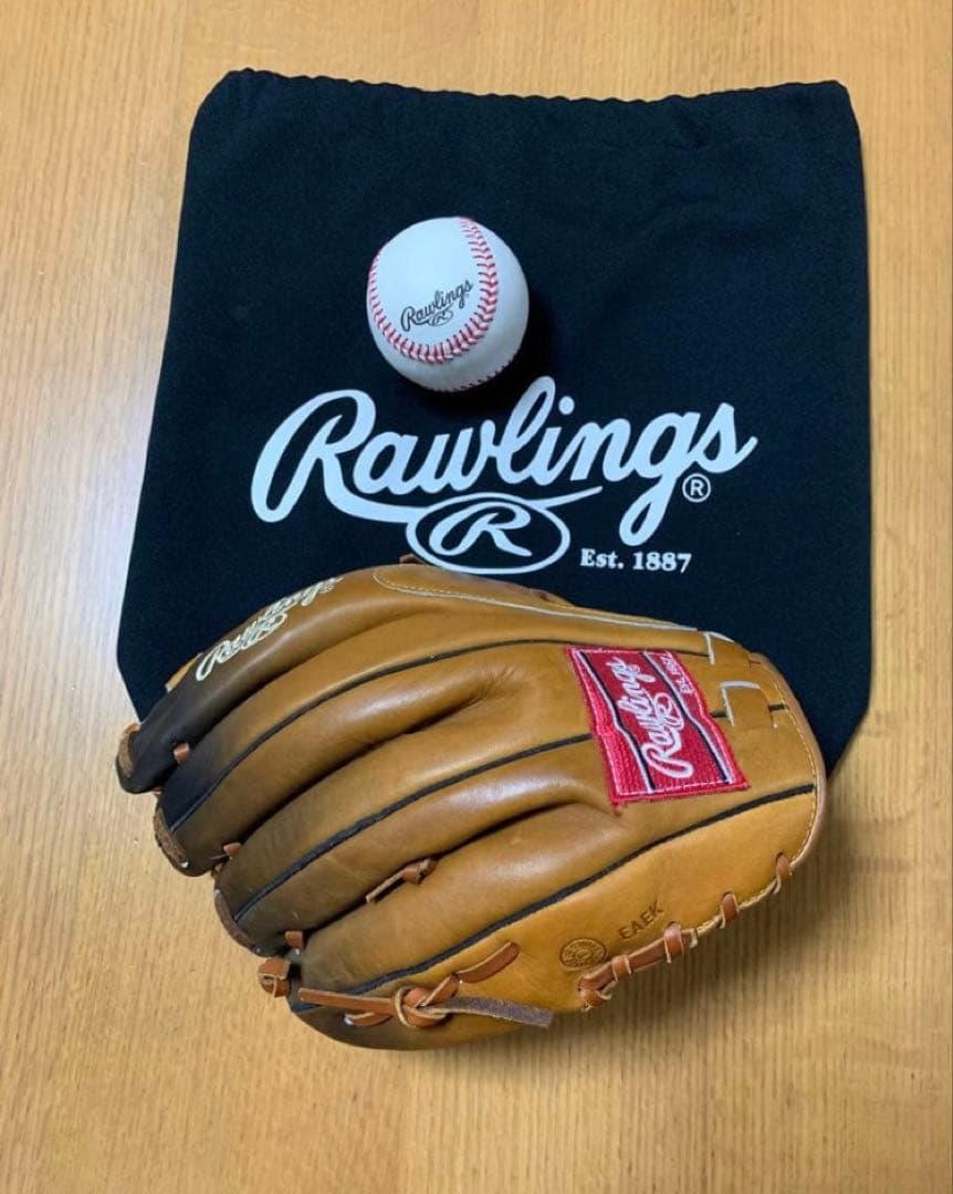 Rawlings ハイライトシリーズ　硬式用　保存袋・ボール付属　未使用