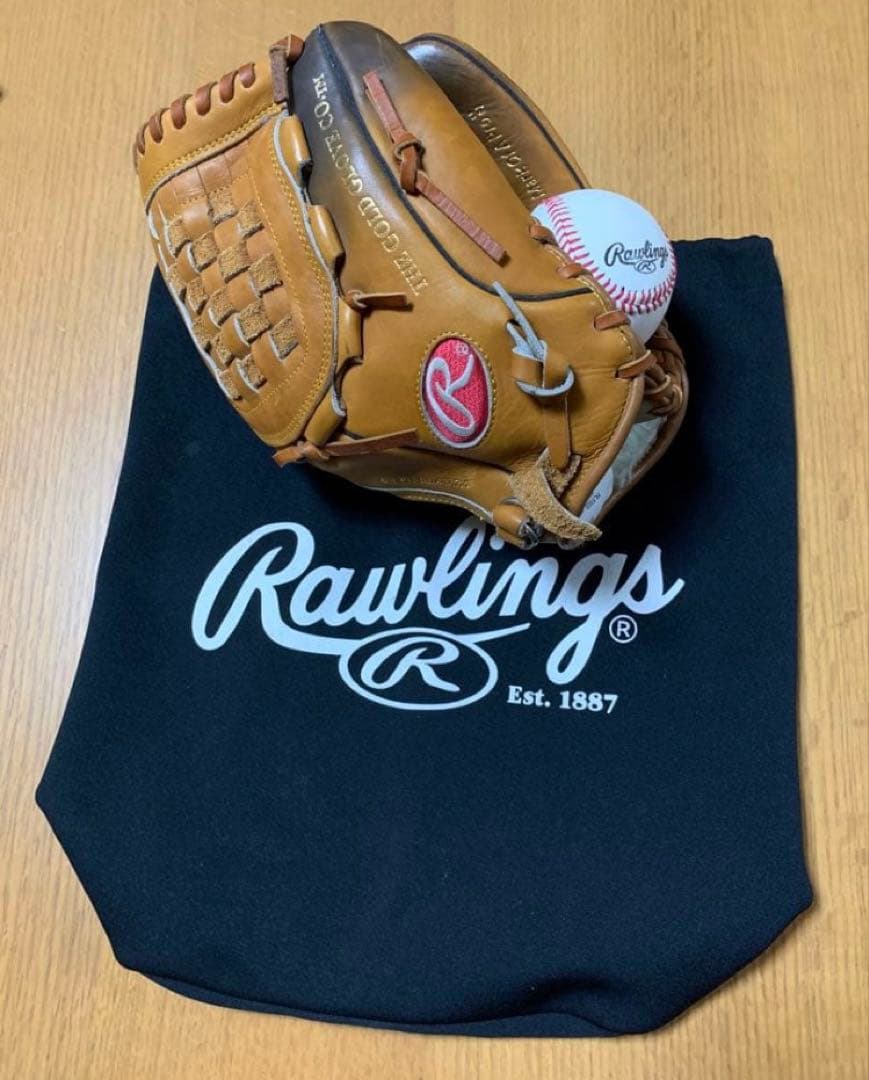 Rawlings ハイライトシリーズ　硬式用　保存袋・ボール付属　未使用