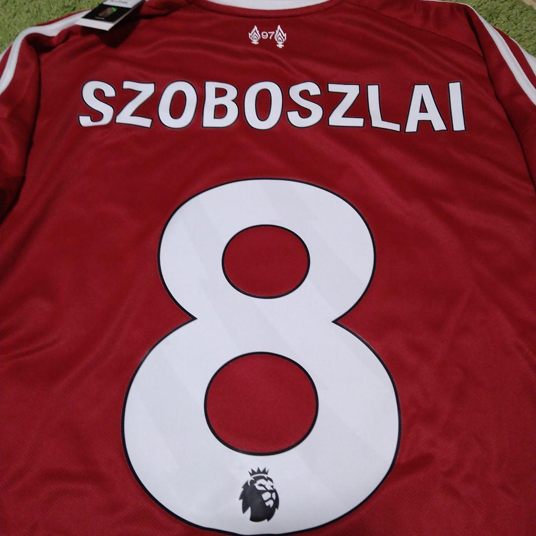 リバプール　ショボスライ　ユニホーム　SZOBOSZLAIプレミアリーグ
