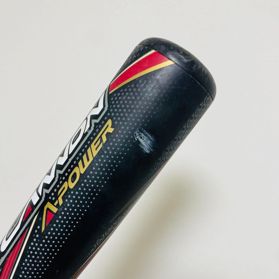 ZETT ゼット 一般軟式用 バット ブラックキャノン Aパワー 84cm