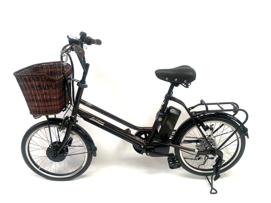 送料無料電動アシスト自転車 8Ah SHIMANO 6速 20インチ 動作確認済
