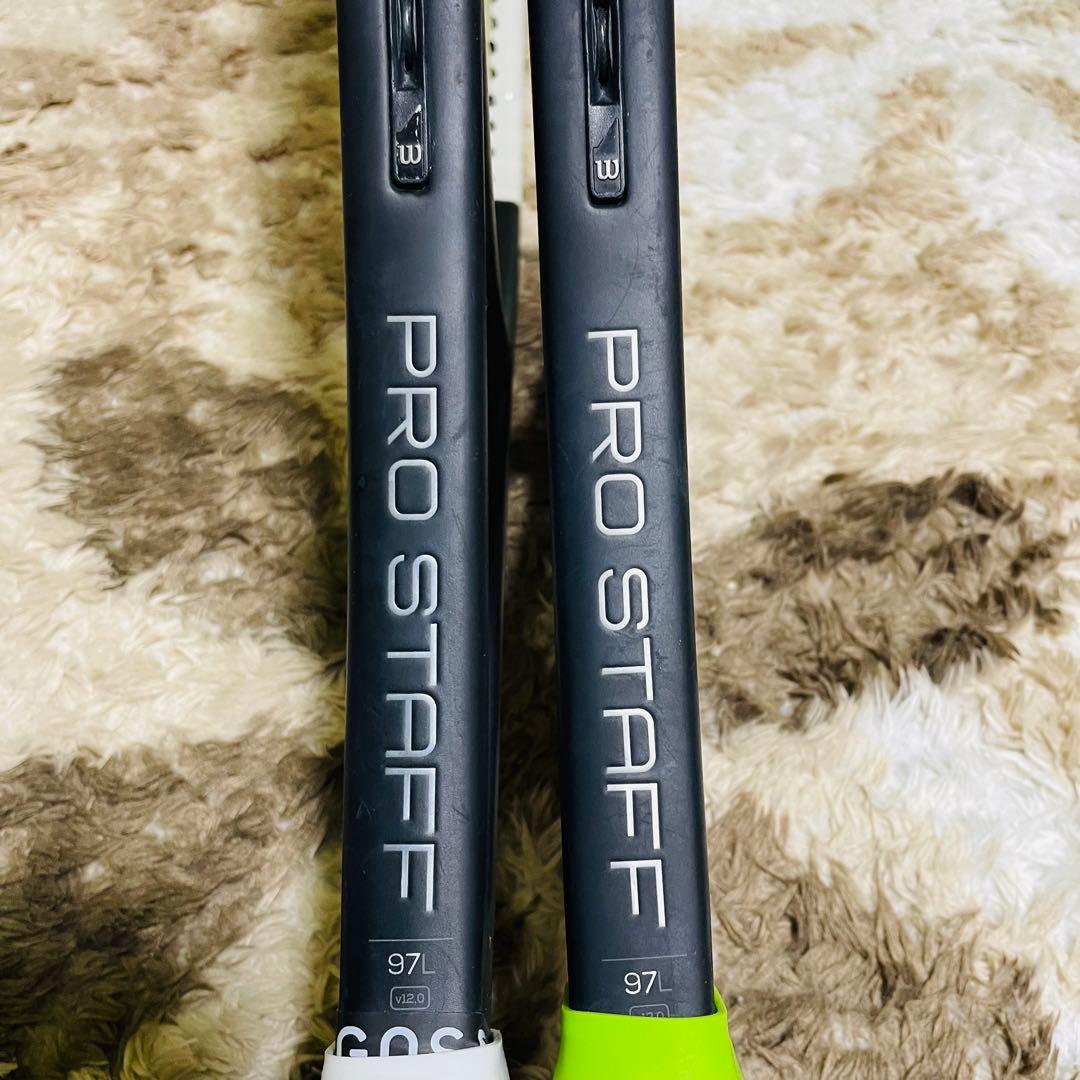 ウィルソン PRO STAFF 97L v12 G2 2本セット 硬式テニス