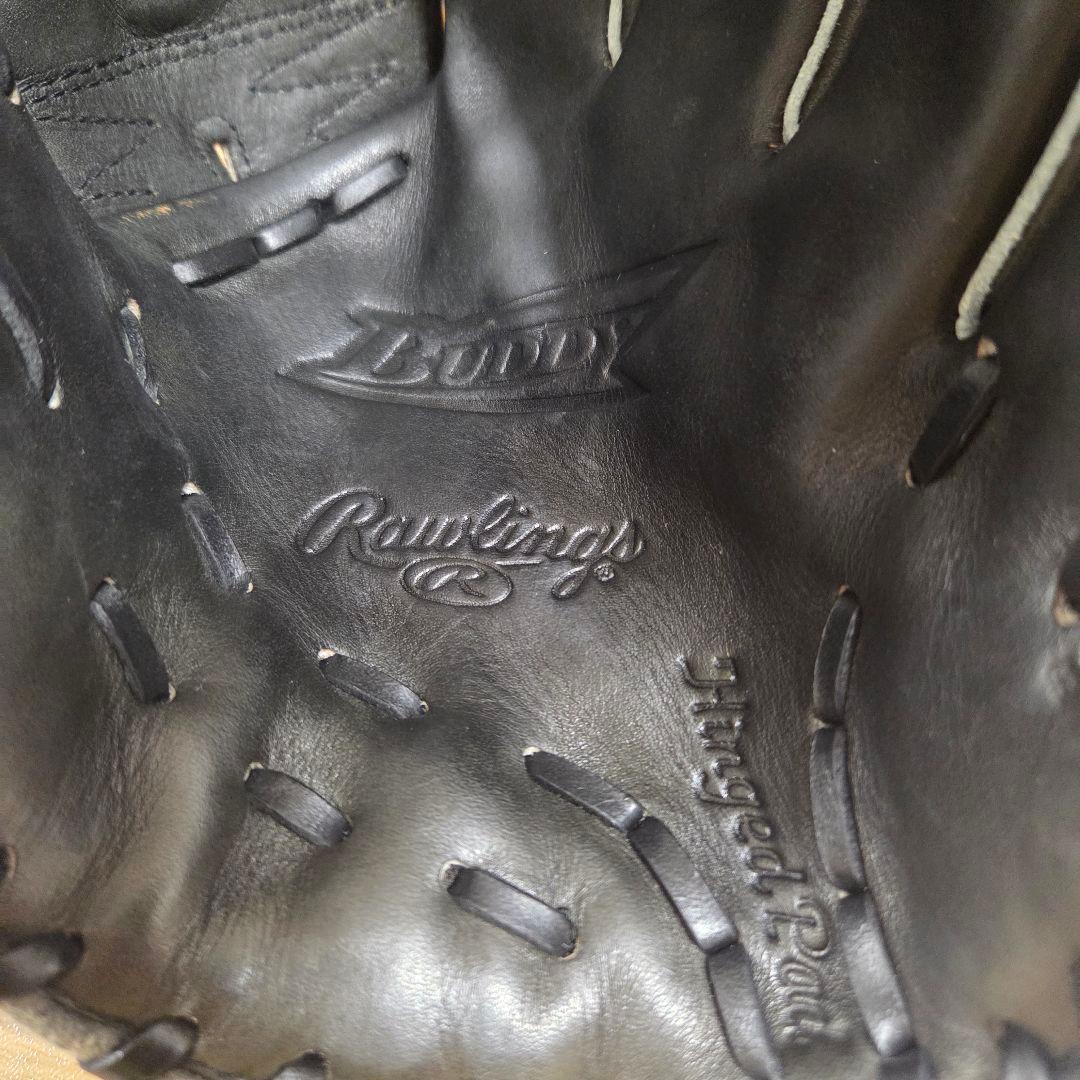 美品 Rawlings 軟式一般 グローブ 黒 ローリングス オールラウンド