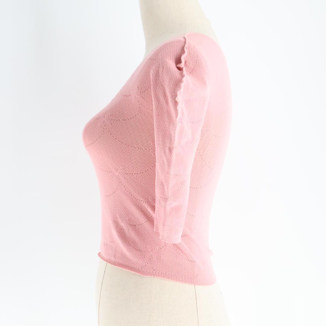 【美品 日本製 社交ダンス衣装】ピンク Chacott freed チャコット