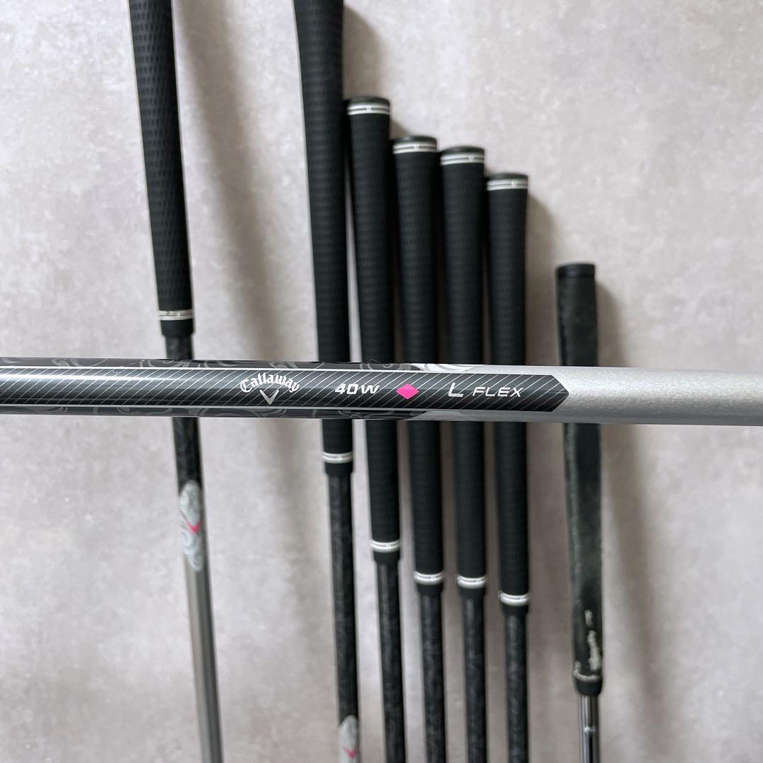 callaway solaire レディース ゴルフクラブセット