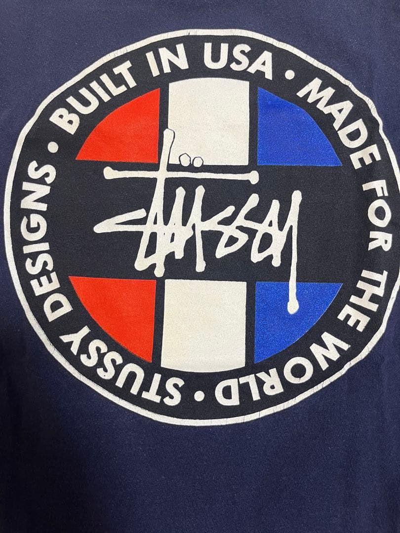 「1997」年制Stussy ネイビー Tシャツ Sサイズ