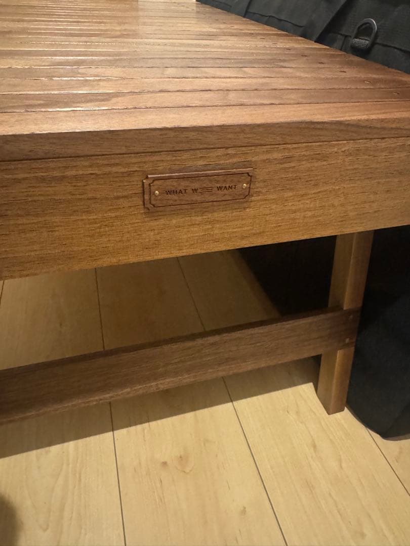 美品WHAT WE WANT EXTENSIONTABLE ウォールナット