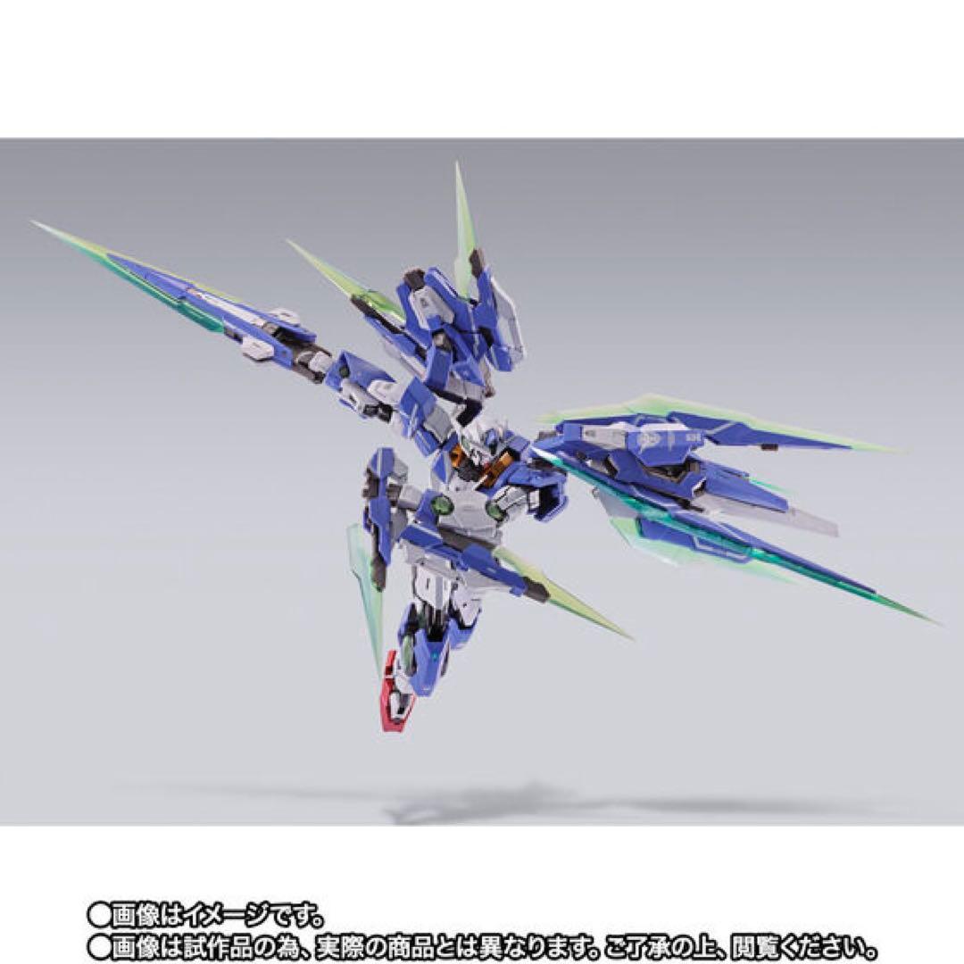 メタルビルド　ダブルオークアンタフルセイバー　l build