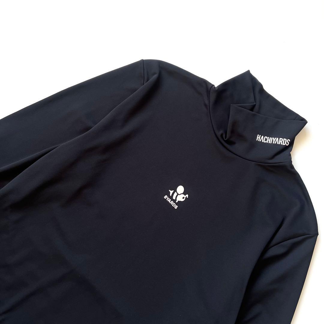 8YARDS ハチヤーズ　ハイネック　裏起毛　長袖シャツ　メンズ　2XL ゴルフ