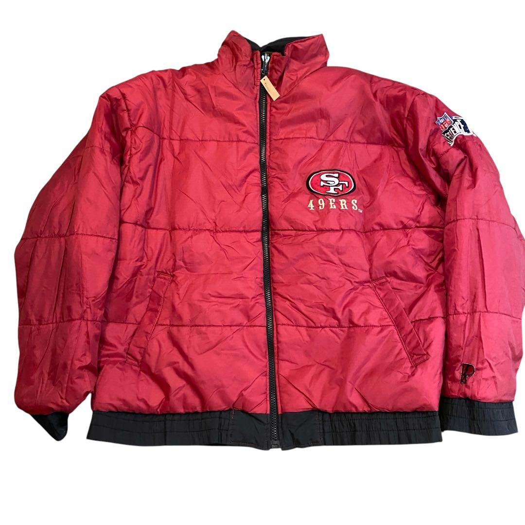 NFL 49ers ビンテージ 90s ナイロンジャケット アメフト 古着