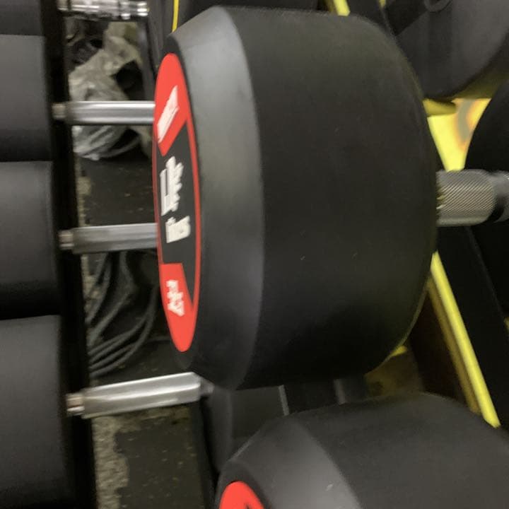 ラバーダンベル22.5kg 2個