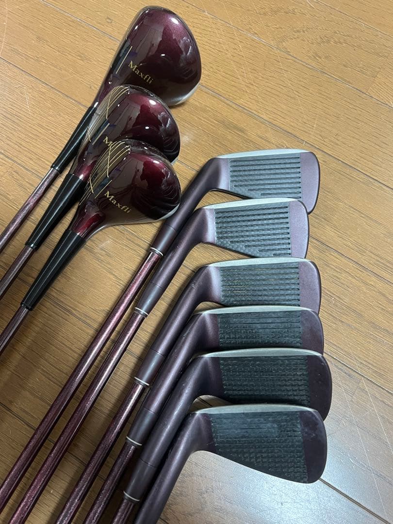 ダンロップMAXFLYアイアン ウッド セット 9本