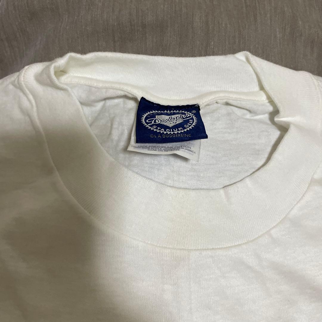 【新品タグ付き】ドジャースタジアム　Tシャツ　ヴィンデージ　Lサイズ