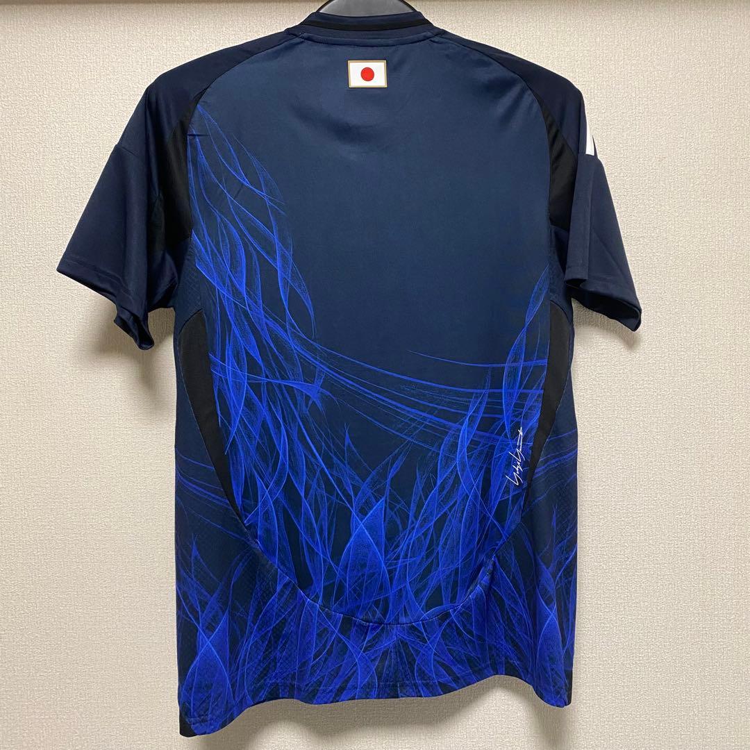 サッカー 日本代表 ホーム ユニフォーム Lサイズ ヨウジヤマモト Y-3